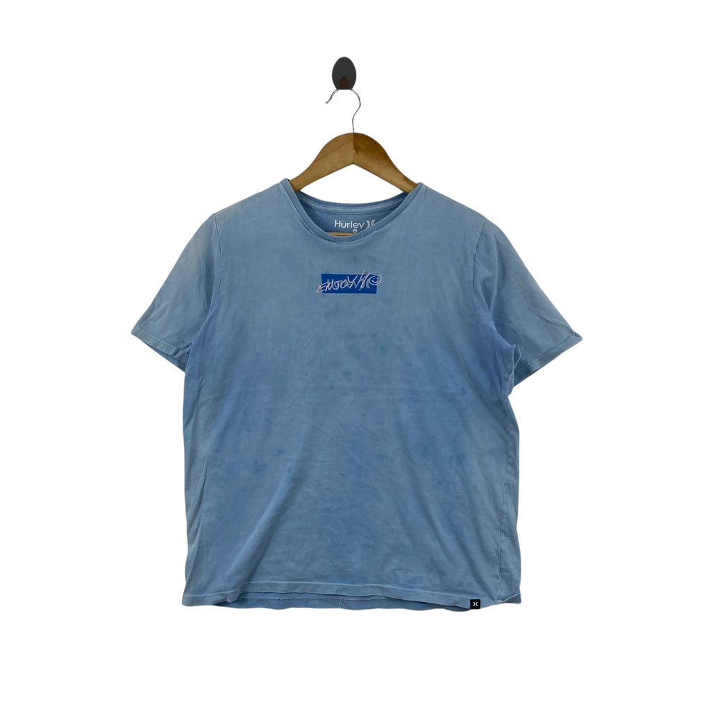 Vintage HURLEY Logo Graphic T-Shirt Surf Skate Streetwear Casual