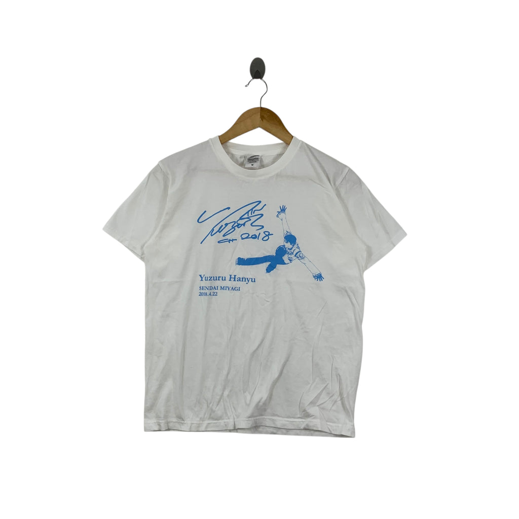 YUZURU HANYU Japanese Figure Skater Ice Show Tee Shirt Top Sendai Miyagi Exhibition