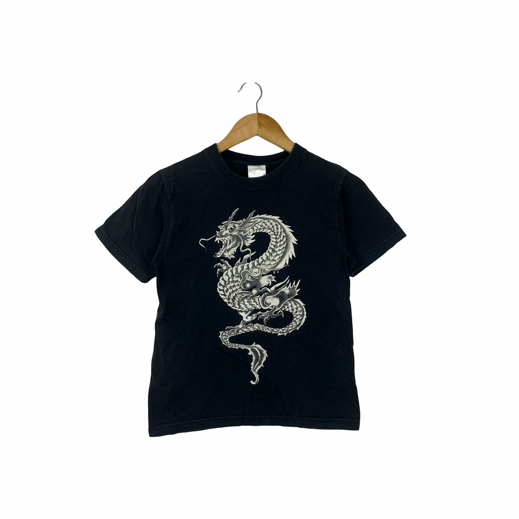 JAPAN TRADITIONAL DRAGON Ryu Anime Manga Tee Shirt Top Animation Film