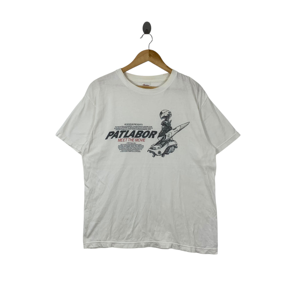PATLABOR ANIME MOVIE 1999 Tokyo War Cyber Punk Tee Shirt Top Shonen Jump Manga