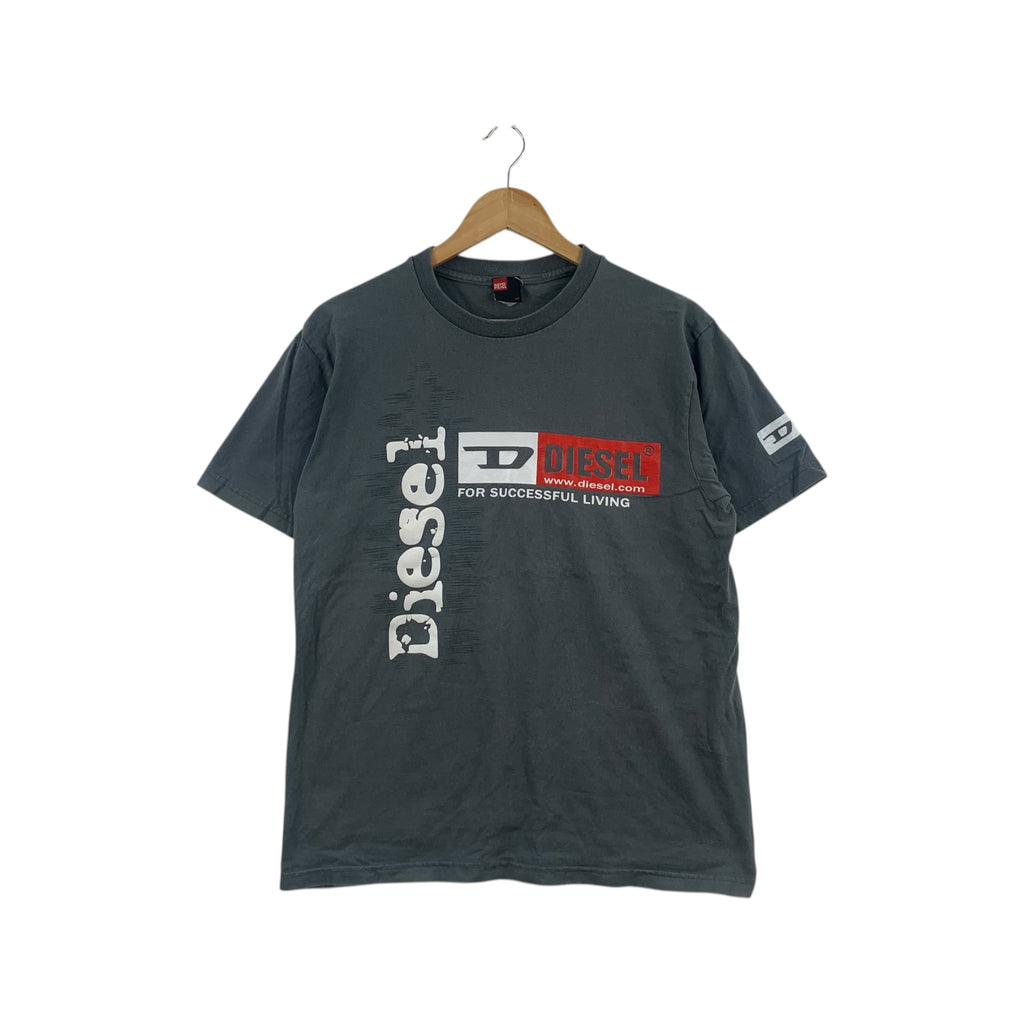 Vintage DIESEL ITALY Successful Living Edition Tee Shirt Top Brave Collection