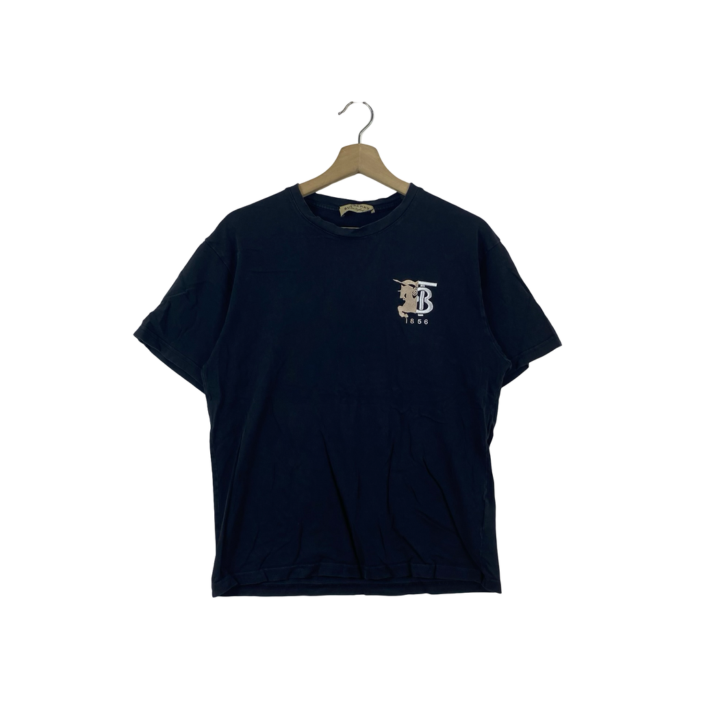BURBERRY LONDON ENGLAND 1856 Small Logo Embroidered Short Sleeve