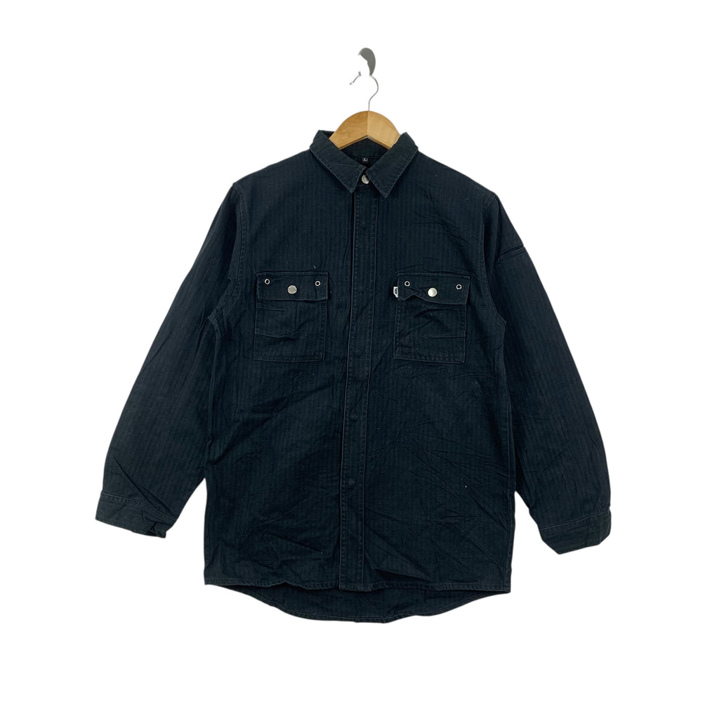 Vintage TORAICHI JAPAN ENGINEER Flannel Jacket Work Western Shirt