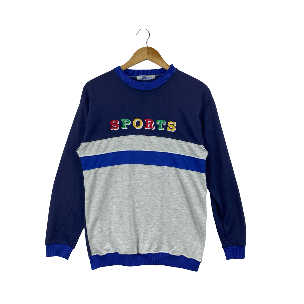 Vintage JOGJAMA SPORTS Embroidered Logo Crewneck Sweatshirt Pullover Casual Streetwear