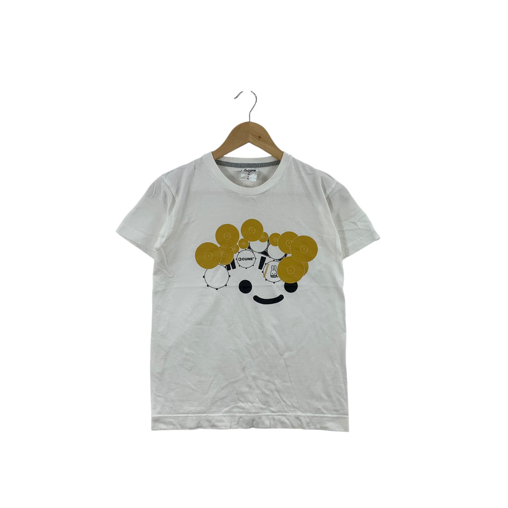 CUNE JAPAN MAMMOTH Hironori Yasuda Drum Tee Shirt Top Rabbit Spring Summer Collection