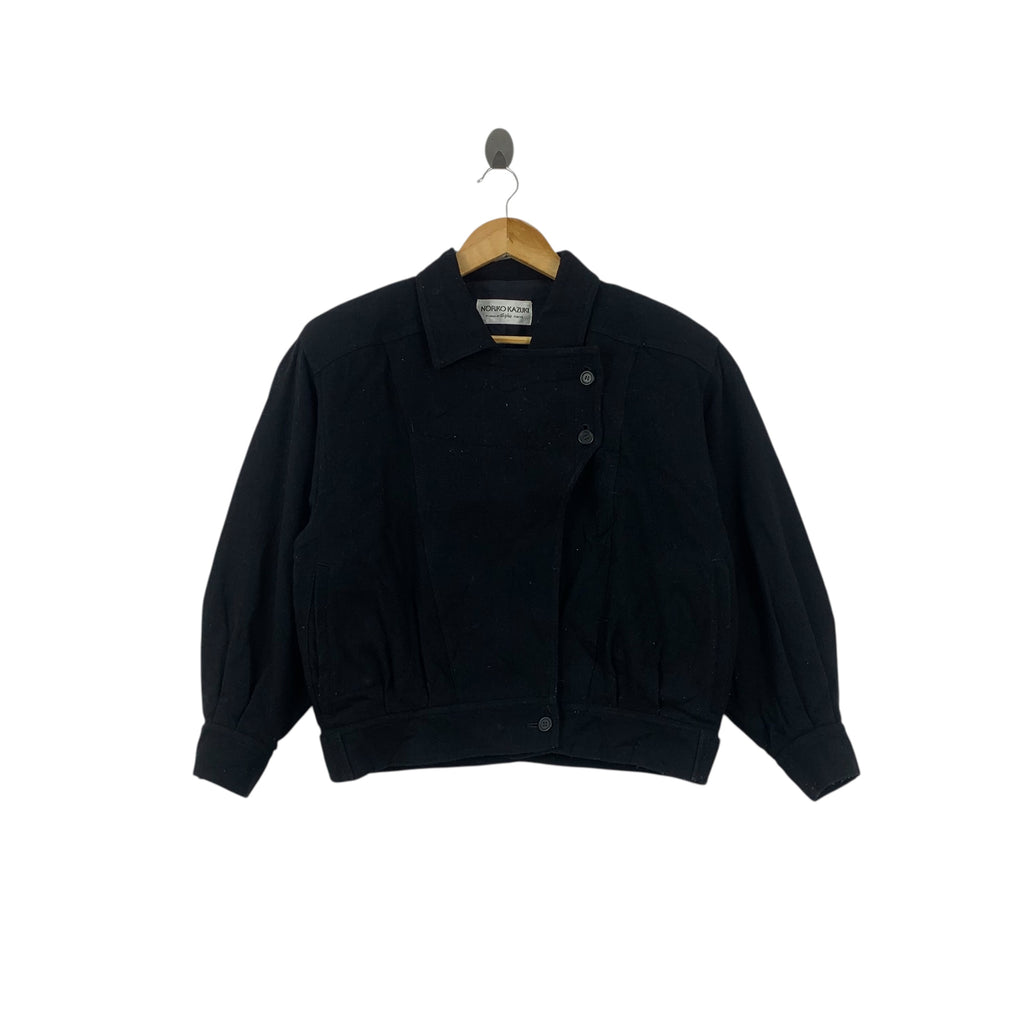 Vintage NORIKO KAZUKI TOKYO Store Collection Jacket Asymmetry Coat Windbreaker