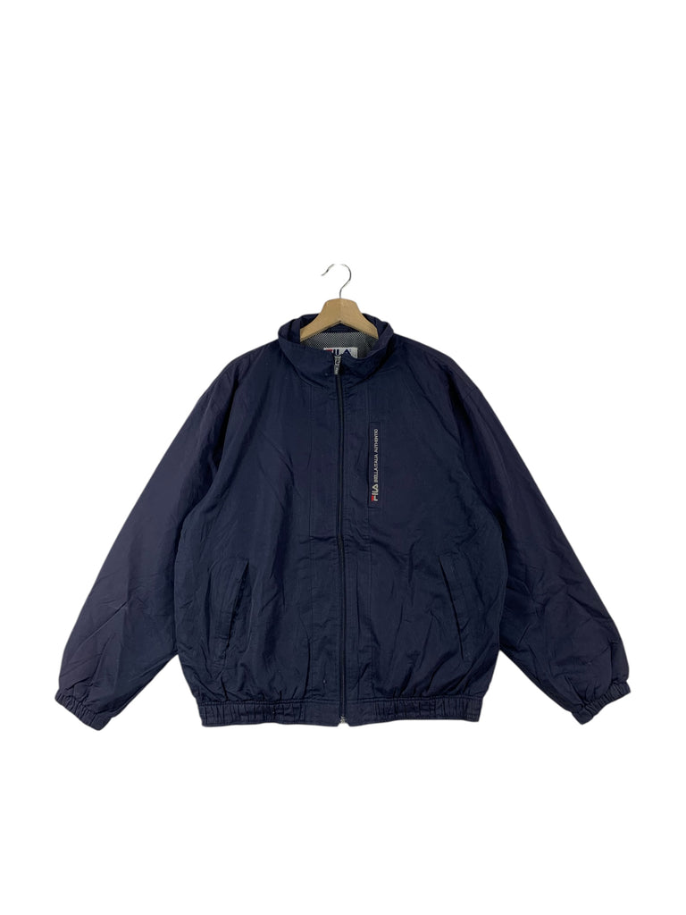 Vintage FILA BIELLA ITALIA Outdoor Zipper Jacket Windbreaker Outerwear