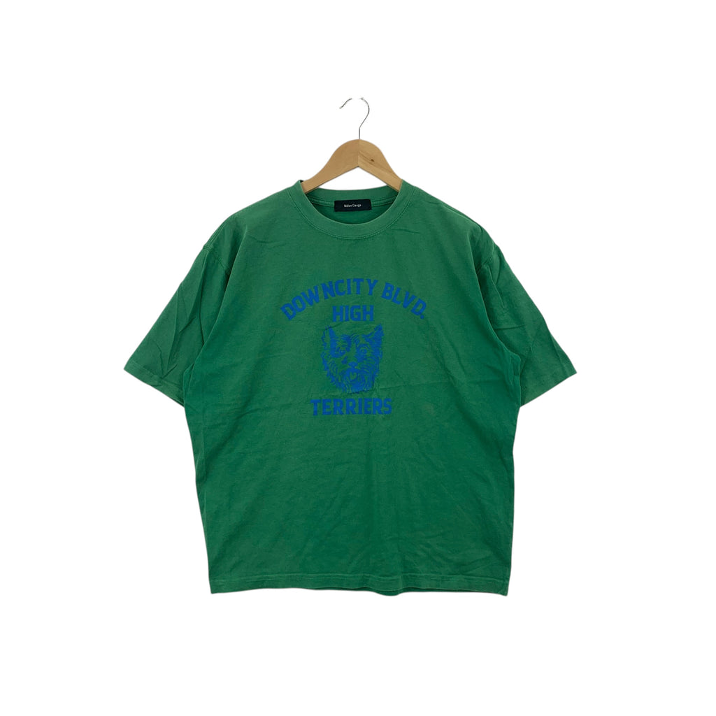 MELAN CLEUGE TERRIERS Downcity Bvld High Tee Shirt Top Collegiate Alumni