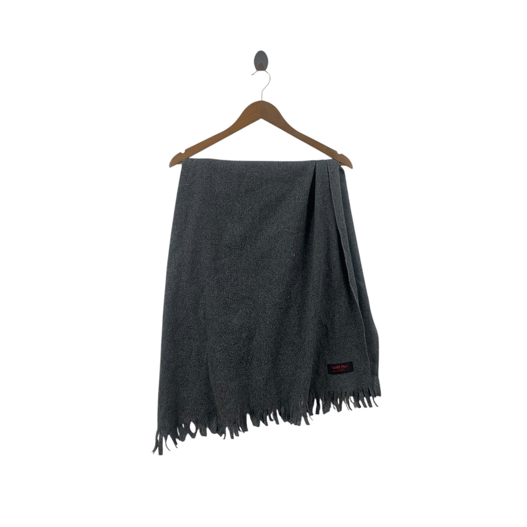 Vintage KANSAI YAMAMOTO BODYMAX Collection Muffler Scarf Shawl Fringes