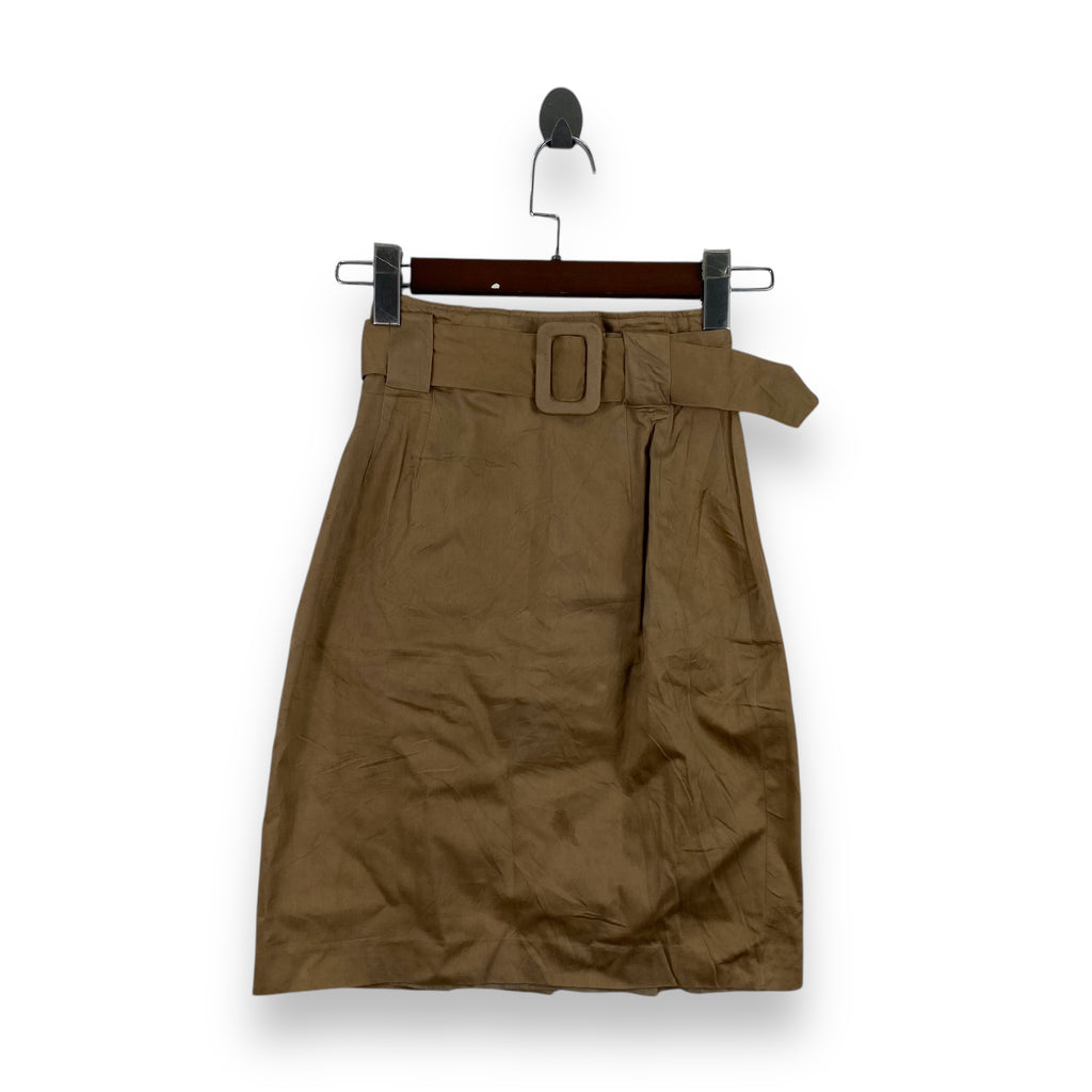 Vintage GUILY JOFFRIN FEMME Women’s Brown High Waist Belt Skirt Collection