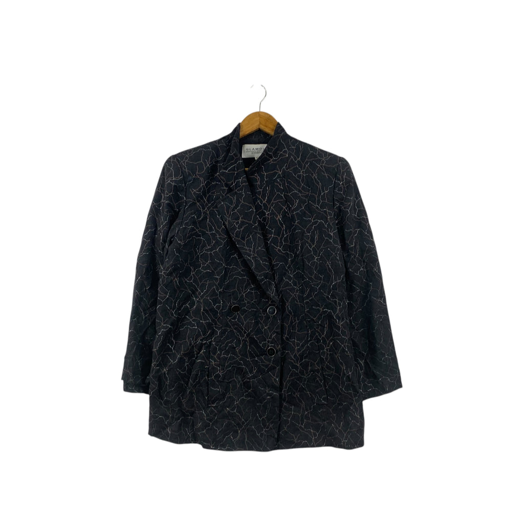 Vintage 90’ GIVENCHY PARIS GLAMOUR Collection Blazer Sport Coat Double Breasted