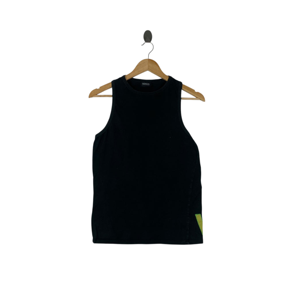 VERSACE VERSUS COLLECTION Made In Italy Tank Top Tee Shirt Top Big Logo