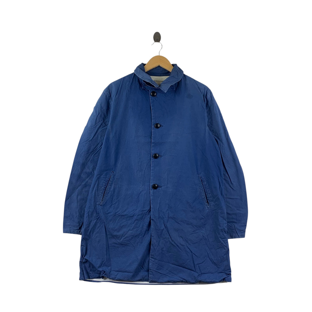 EEL Easy Earl Life SAKURA COAT Natural Indigo Dyed Jacket Parka Windbreaker Made In Japan