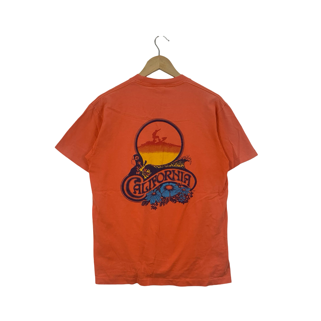 Vintage CALIFORNIA Great Surfers Collection Tee Shirt Top Beach Summer Vacation Made In Usa