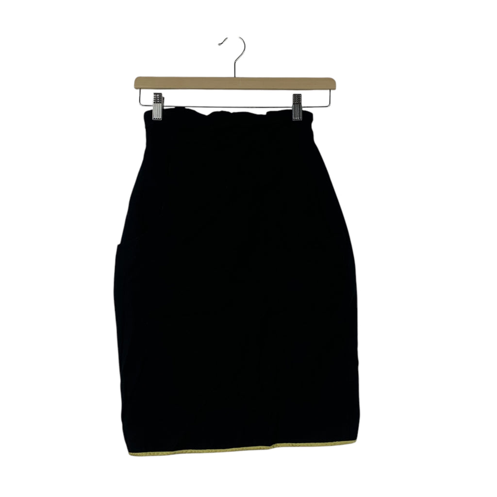 Vintage 90’ FENDI ROMA Made Italy Tulip Midi Skirt Bottom Zucca Monogram