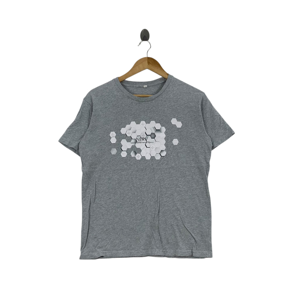 NERV TOPVALU Special Govermental Agency Tech Tee Shirt Top Design Studio