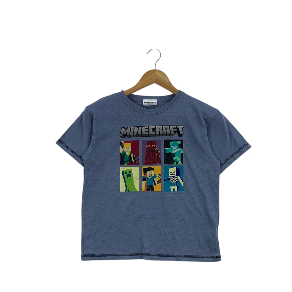 MINECRAFT MOBILE GAME Microsoft Video Gamer Tee Shirt Top Block Battle