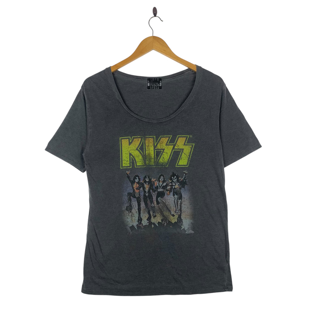 KISS BAND Good Rock Speed 2011 Collection Tee Shirt Top American Rock Artist Merchandise Short Sleeve