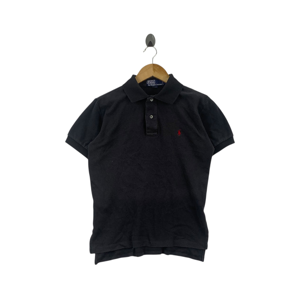 Vintage POLO RALPH LAUREN Small Pony Slim Fit Tee Shirt Top Embroidered Logo