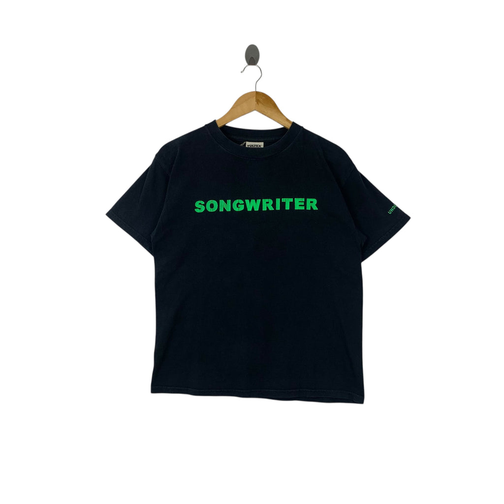 Vintage 90’ SONGWRITER SUB POP Grunge Music Band Tee Shirt Top Promo Tour