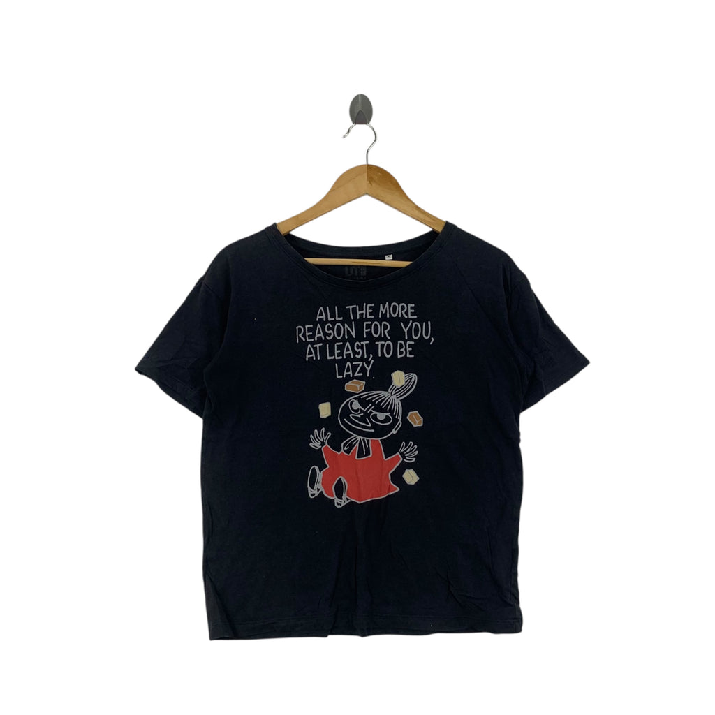UNIQLO x MOOMIN SNUFKIN Little My Cartoon Tee Shirt Anime Fairy Tales