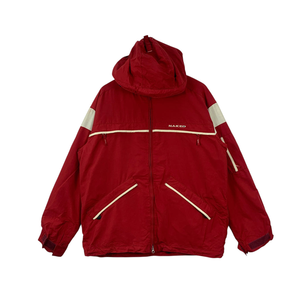 Vintage NAKED JAPAN GELANOTS Anorak Outdoor Jacket Parka Hoodie Coat Windbreaker