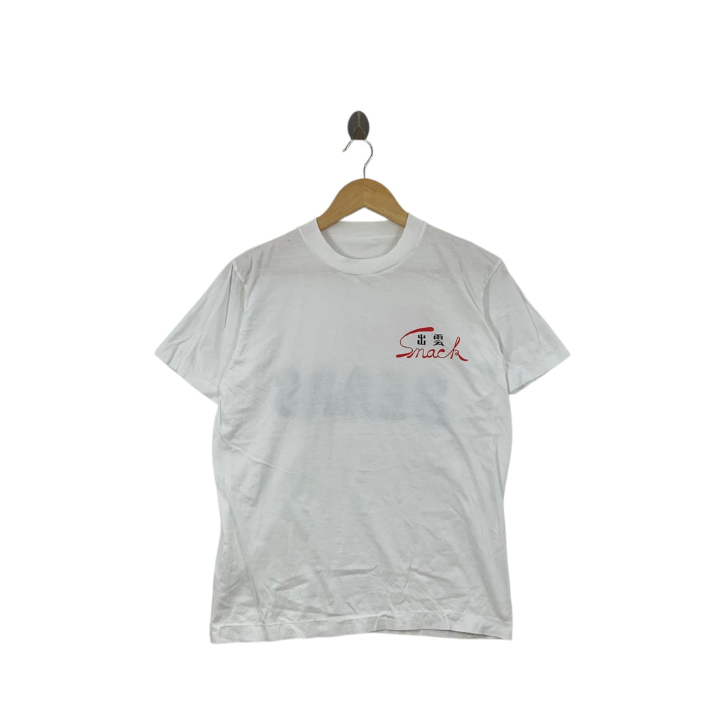 IZUMO BEARS JAPAN Smack Culture Streetwear Tee Shirt Top White Short Sleeve
