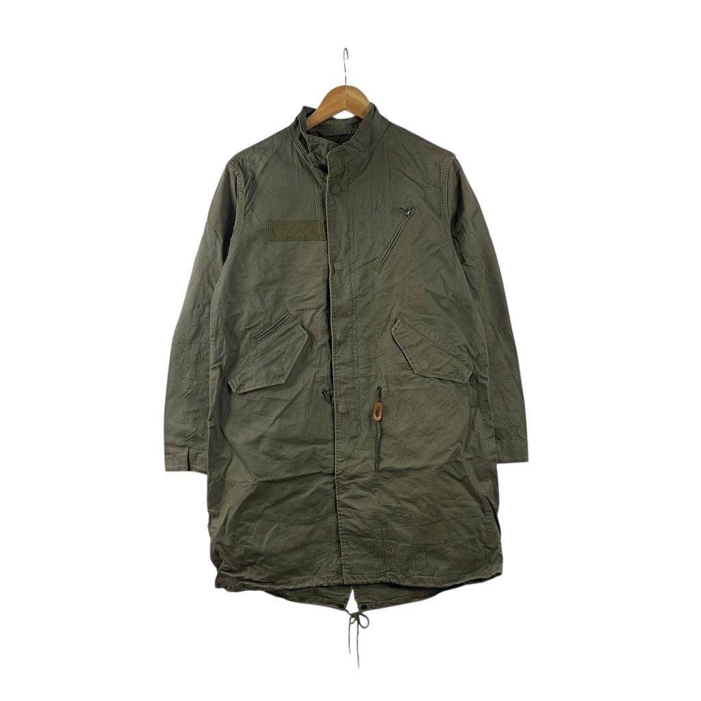 Vintage HARE JAPAN M-65 Field Military Parka Jacket Windbreaker Trench Coat