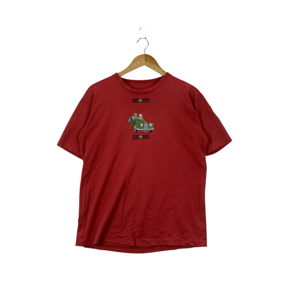 Vintage PINK HOUSE JAPAN Karl Helmut Collection Tee Shirt Top Japan Designer