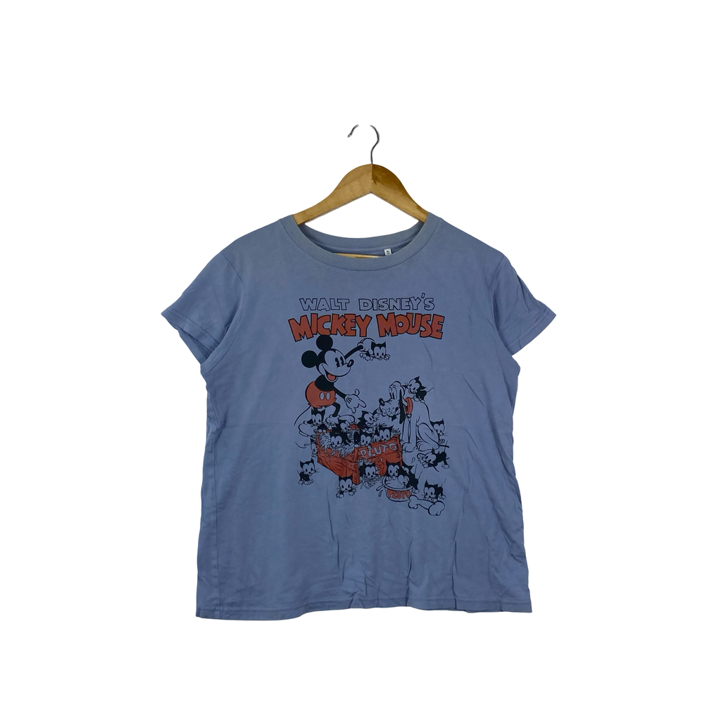 Vintage UNIQLO UT x DISNEY MICKEY MOUSE Pluto Graphic Cartoon Character Short Sleeve Casual Streetwear Rare Collectible