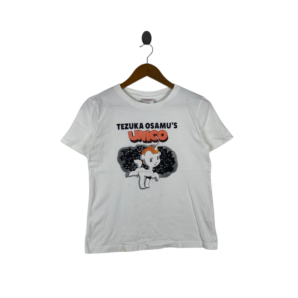 GU x UNICO MANGA Osamu Tezuka Sanrio Shojo Tee Shirt Top Shojo Kodomo Anime
