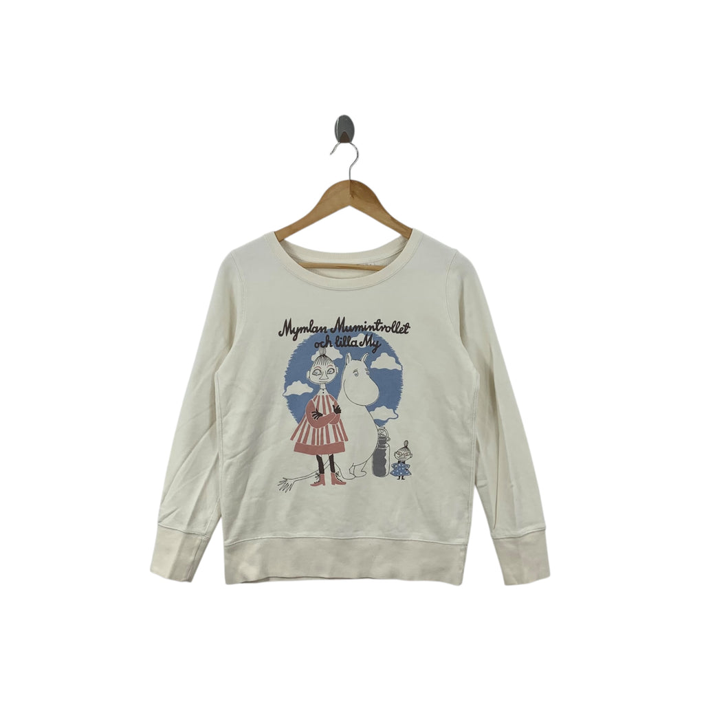 UNIQLO x MOOMIN MUMMITROLLET Cartoon Sweatshirt Sweater Jumper Pullover