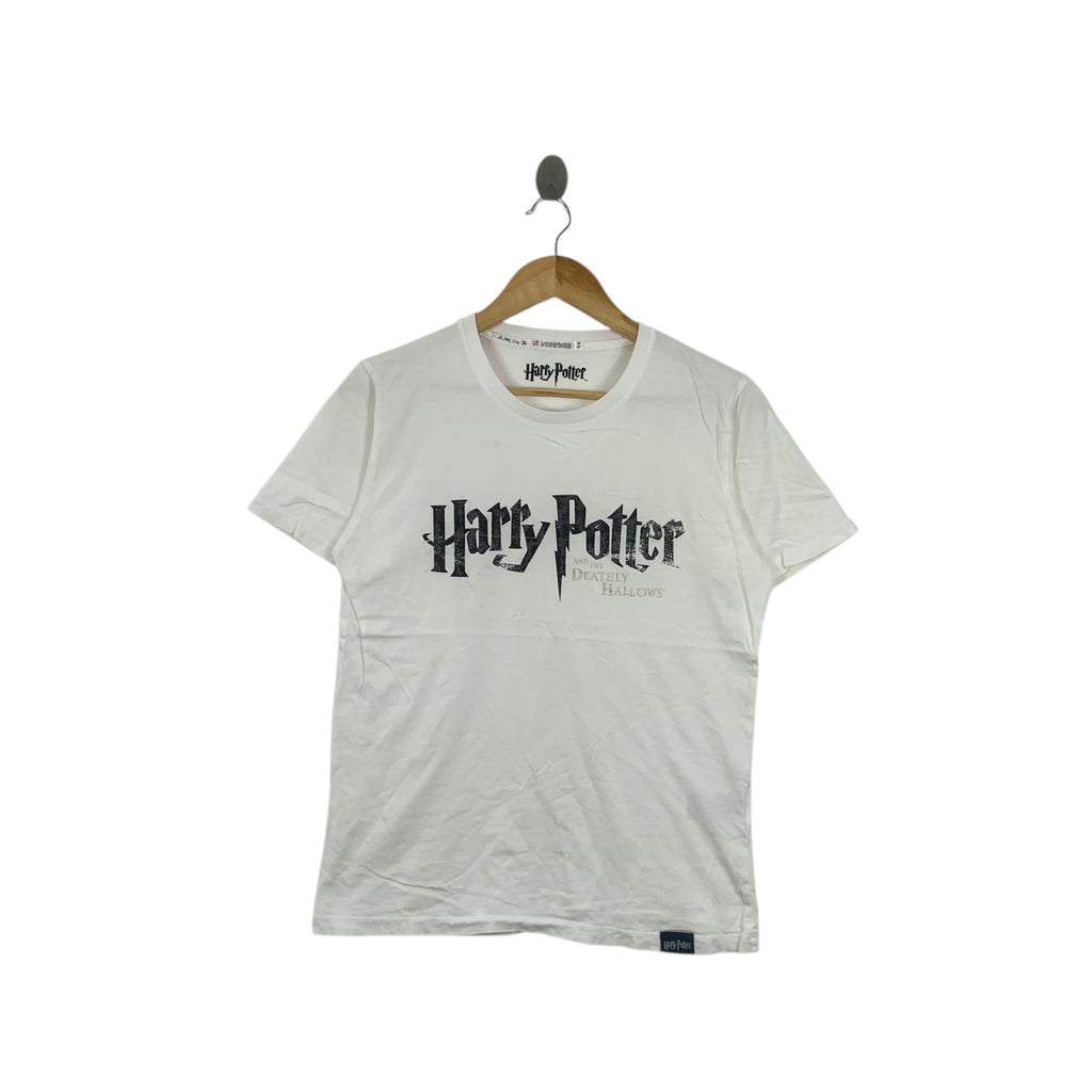 HARRY POTTER x UNIQLO The Deathly Hallows Movie Tee Shirt Top Wizarding World