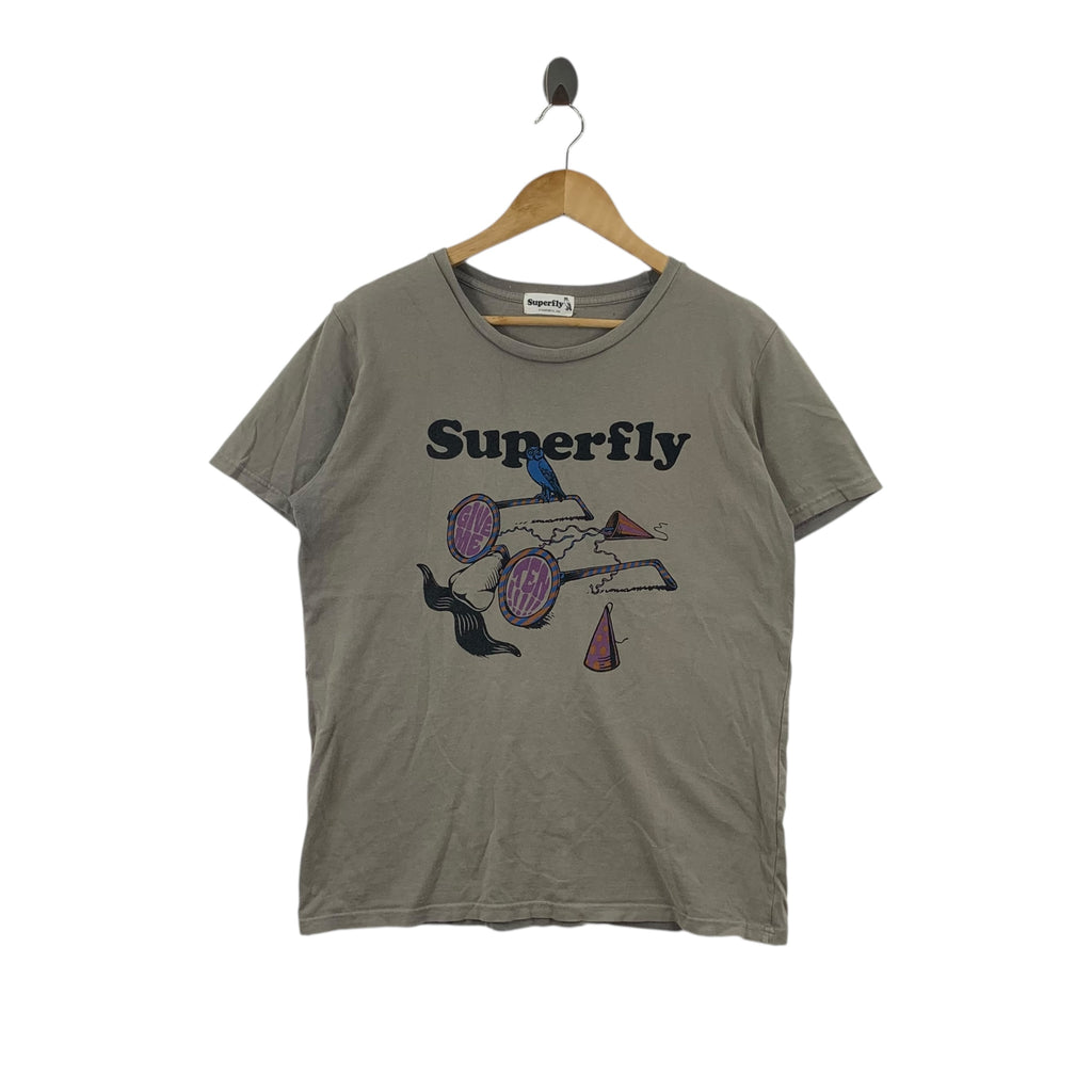SUPERFLY TAISUKE Ochi Shiho Japan Band Soul J-Pop Tee Shirt Top Saitama Concert
