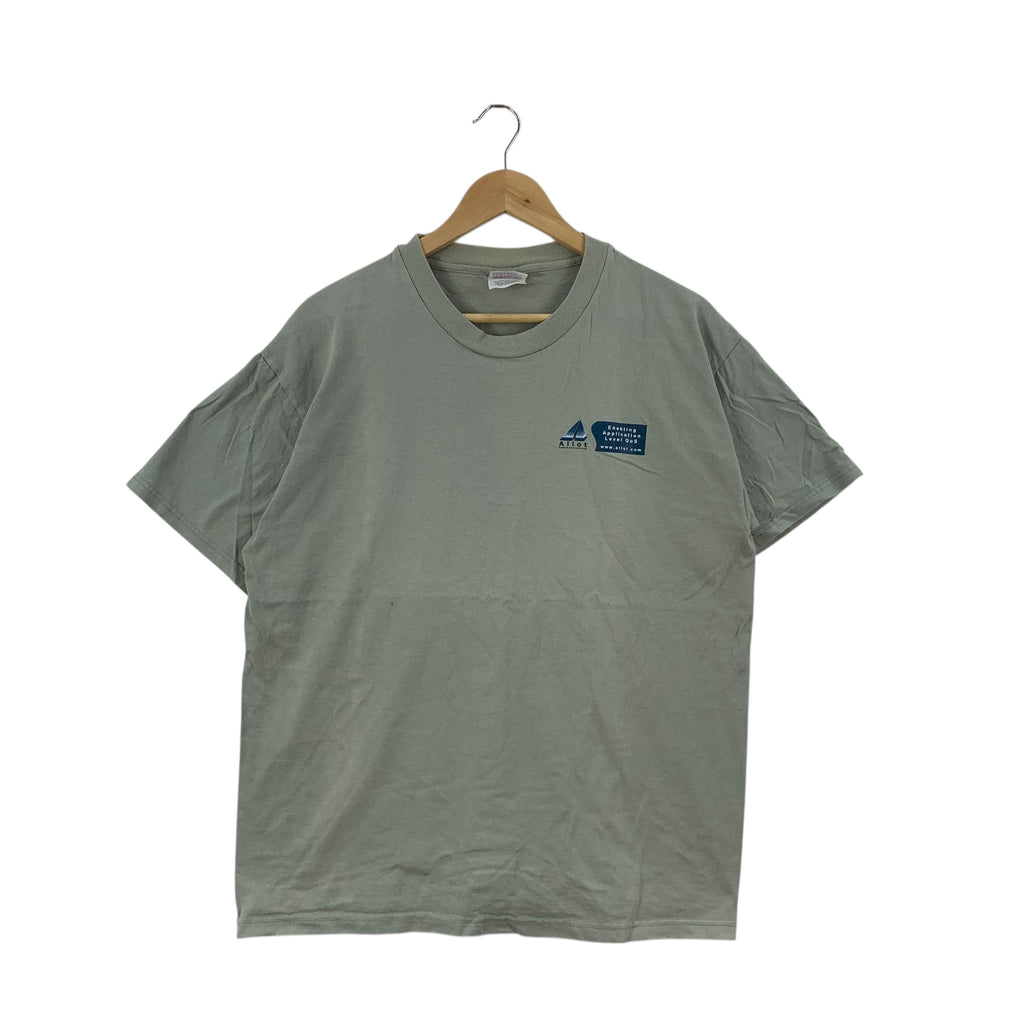 Vintage 90s ALLOT COMMUNICATIONS High Tech Engineer Tee Shirt Top Telecommunications Software