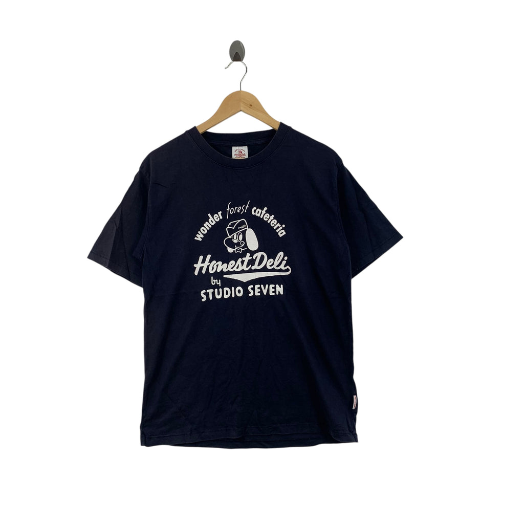 VERDY x STUDIO SEVEN Naoto Honest Deli Capsule Collection Tee Shirt Top Honest Boyz Illustration