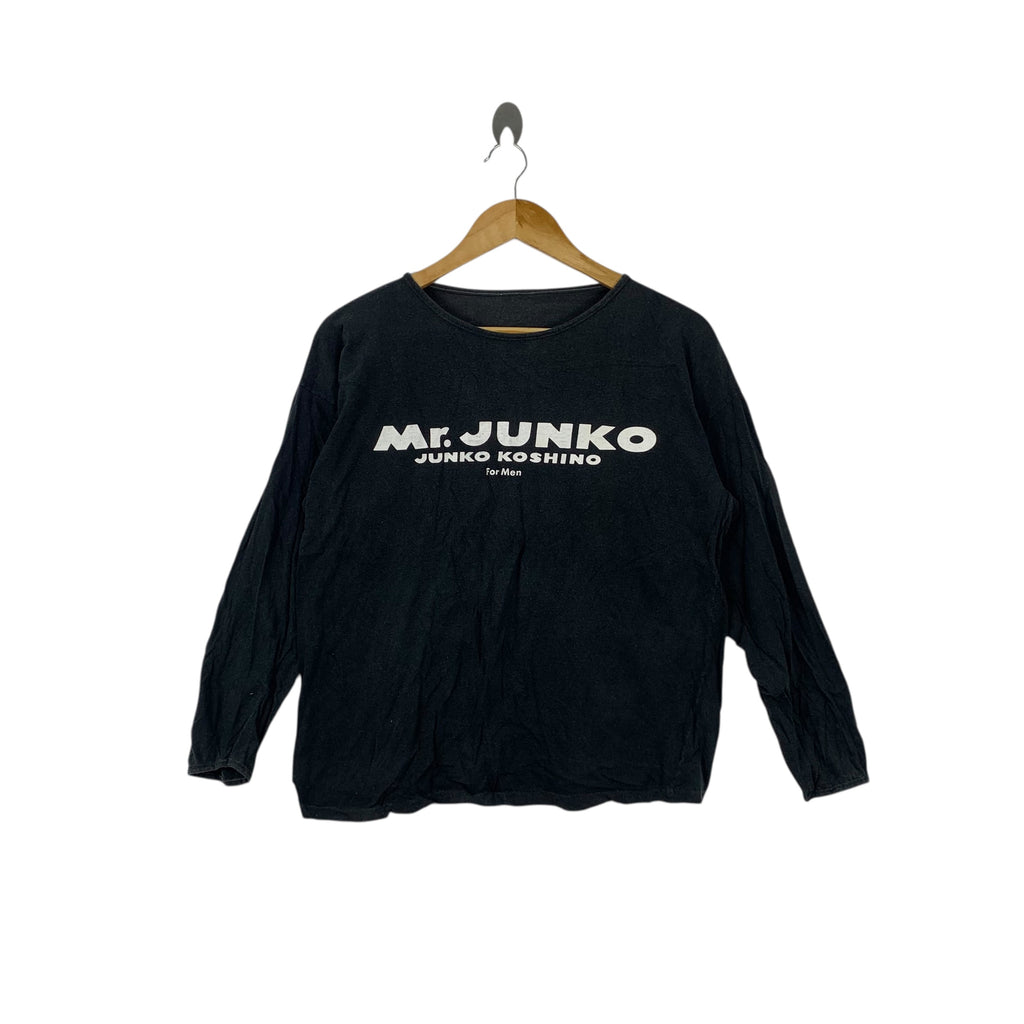 Vintage MR. JUNKO KOSHINO Men Collection Tee Shirt Top Long Sleeve