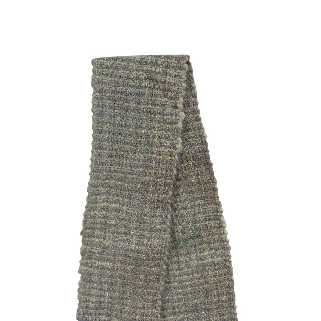 Vintage JAPAN TRADITIONAL Plaid Checks Striped Muffler Scarf Shawl Fringes