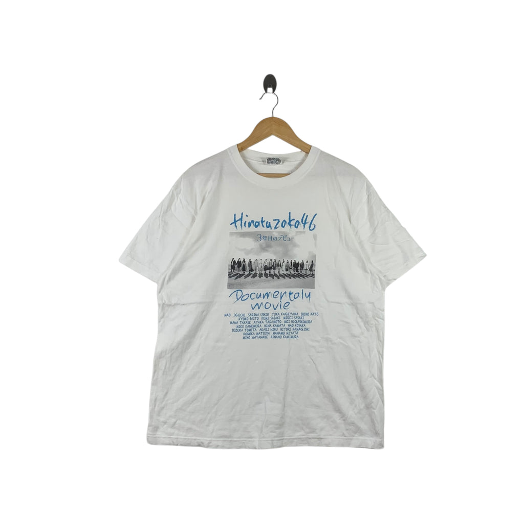 HINATAZAKA46 JAPAN IDOL Documentary Movie Tee Shirt Top J Pop Live Dance Generation