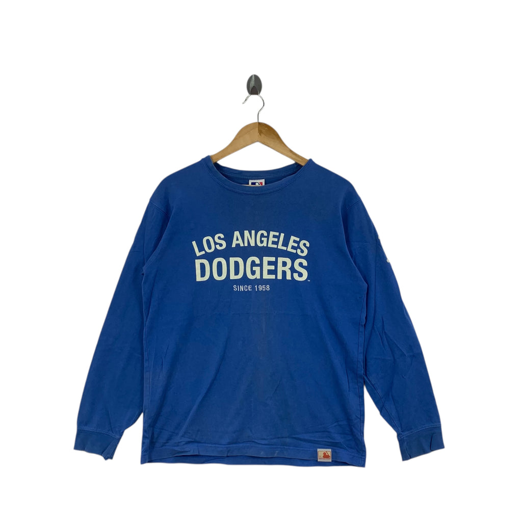 MLB LOS ANGELES DODGERS Major League Baseball Tee Shirt Top Long Sleeve