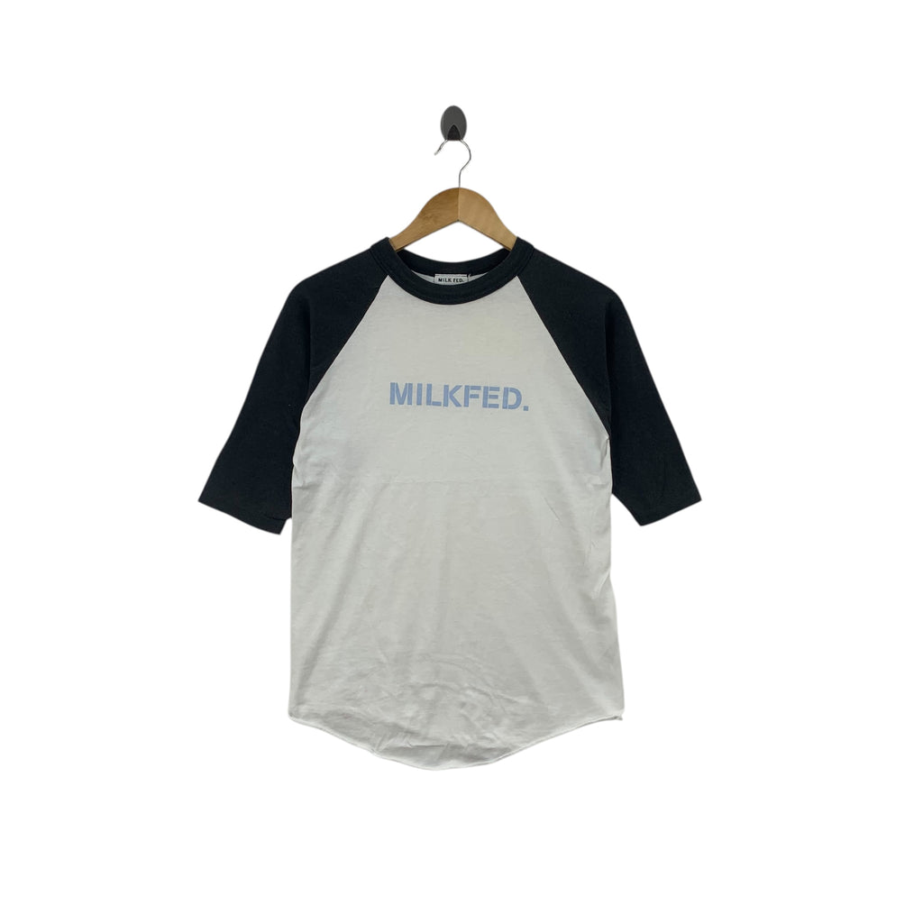Vintage MILKFED JAPAN California Store Collection Raglan Tee Shirt Top Design Studio