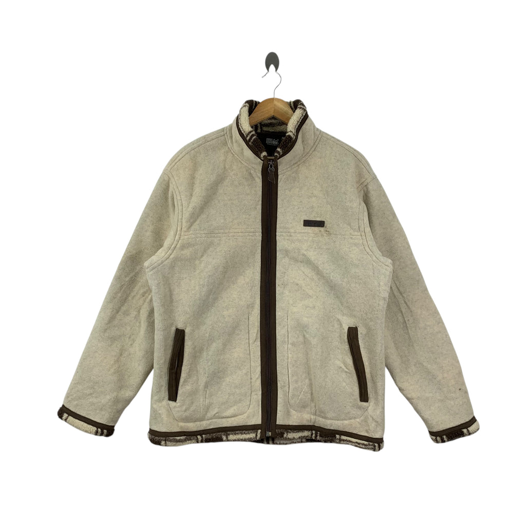 FIRST DOWN OUTDOOR Tartan Plaids Checks Fleece Jacket Windbreaker