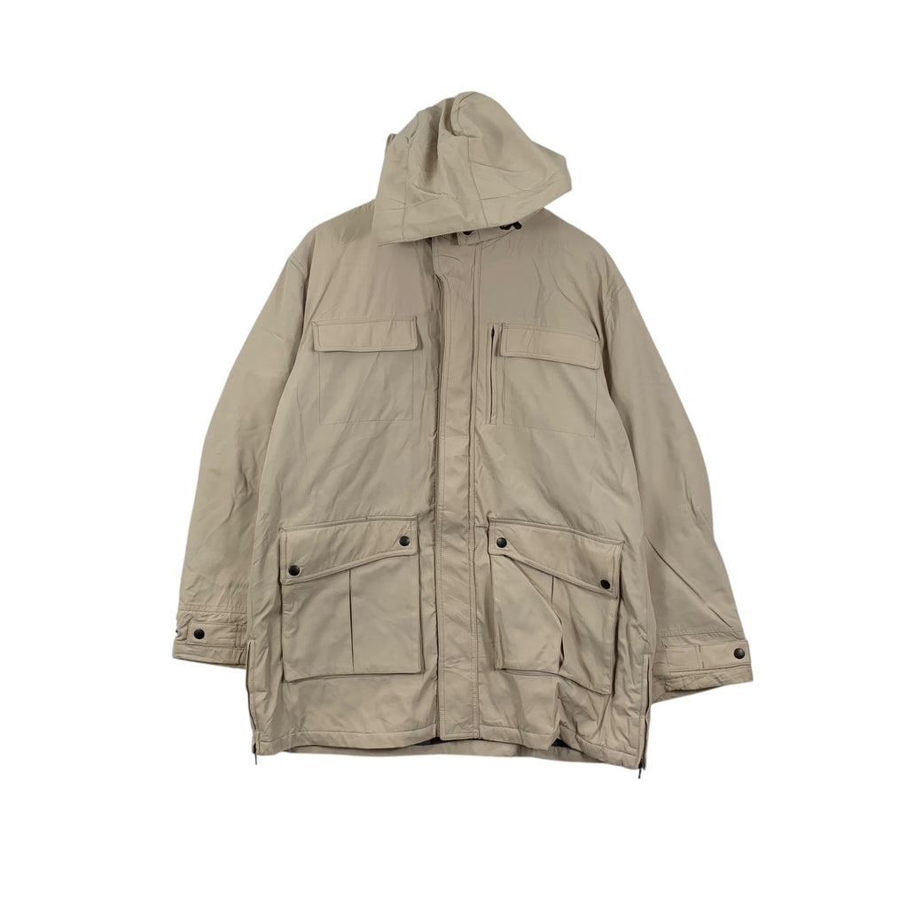 Vintage CHAPS POLO RALPH LAUREN Outdoor Thermal Jacket Parka Hoodie Zipper Coat
