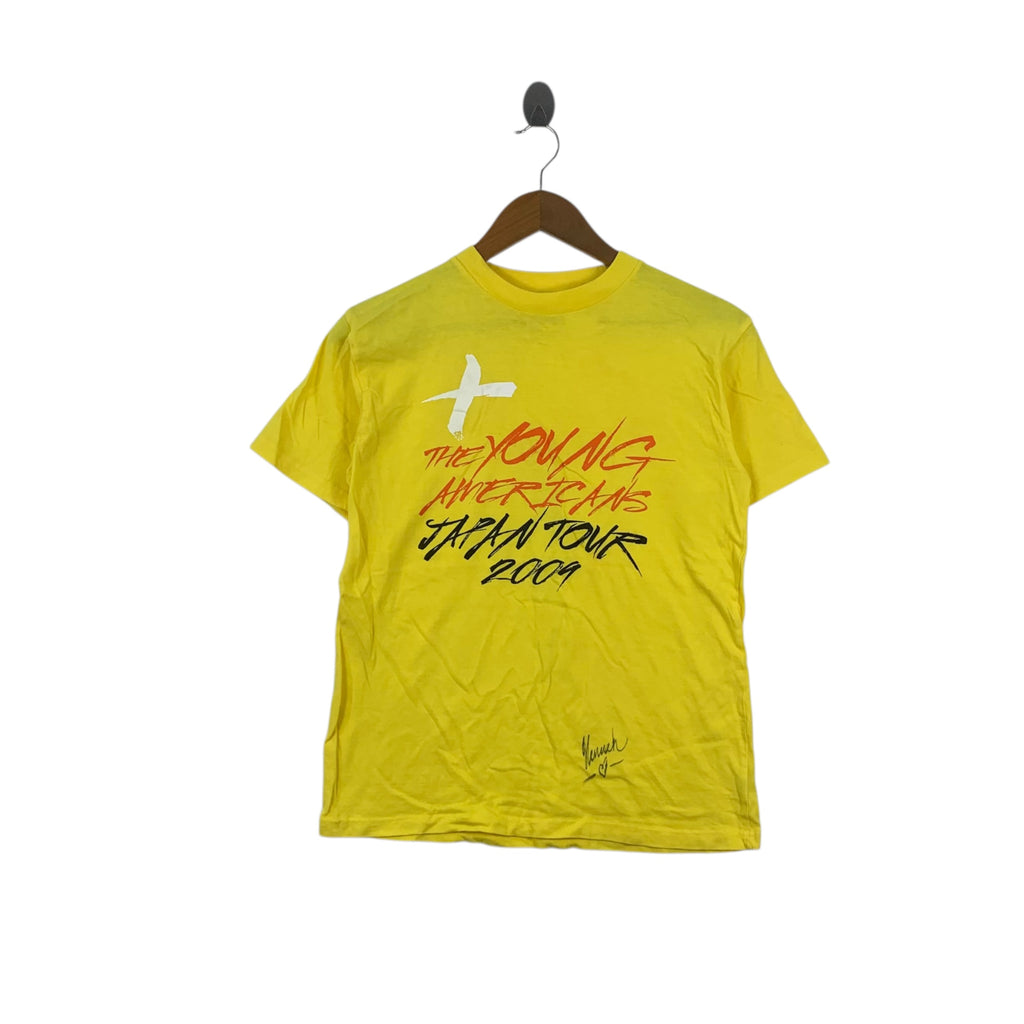 THE YOUNG AMERICANS Japan Tour 2009 Signature Tee Shirt Top Choir Band