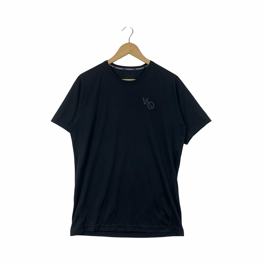 VANQUISH Fitness Small Logo Tee Shirt Top Jersey Activewear Streetwear