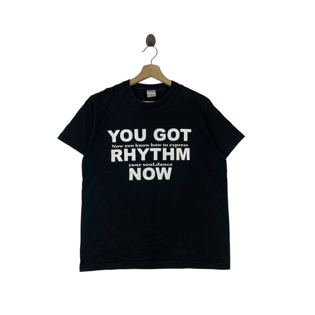 DANCE CIRCLE NETWORK Dansport You Got Rhythm Tee Shirt Top Soul R&B