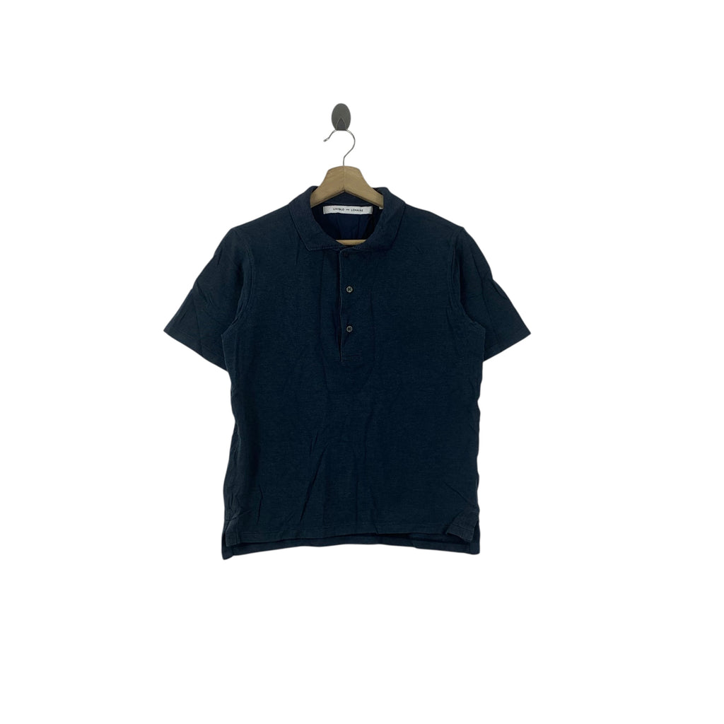 LEMAIRE x UNIQLO COLLECTION Minimalist Design Plain Polo Tee Shirt Top UUU Collaboration