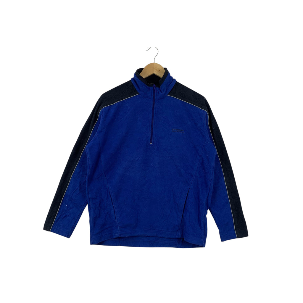 Vintage KATHMANDU ALTICA TECHNOLOGIES Fleece Jacket Windbreaker Half Zipper