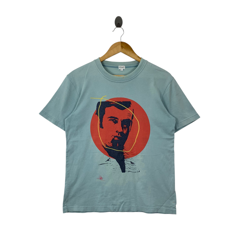 Vintage PAUL SMITH LONDON Steve McQueen Collection Tee Shirt Top Movie Film Bond
