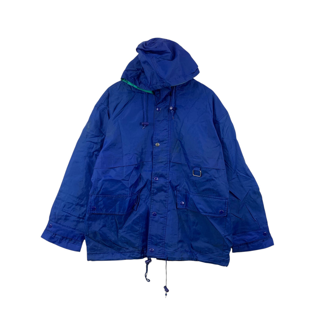 Vintage KIRIN LEMON SELECT Japan Beverage Parka Jacket Outdoor Windbreaker